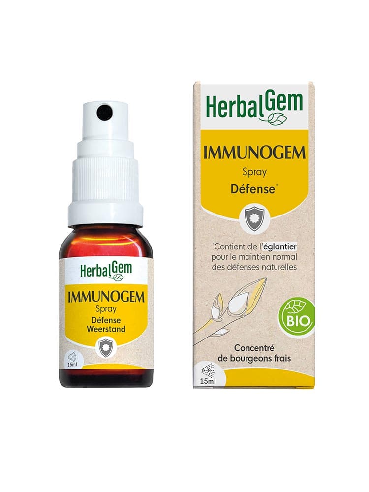 HerbalGem Immunogem Concentré de Bourgeons Frais Spray Bio 15 ml